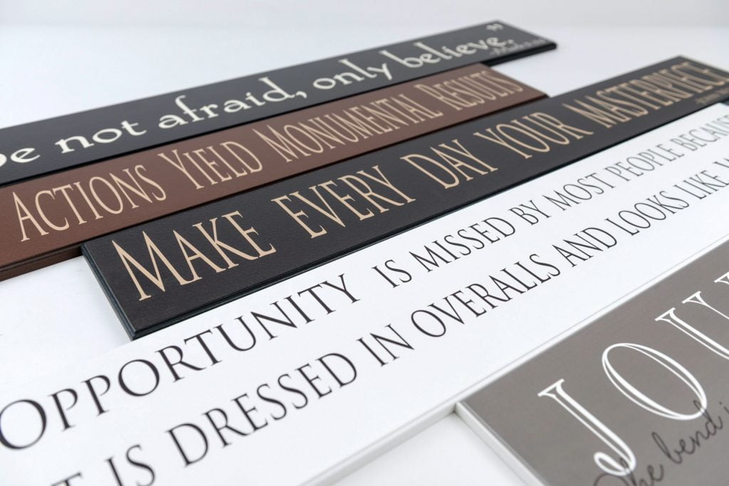Wooden Signs With Sayings
